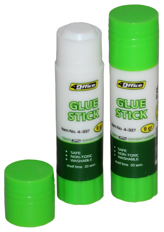 Клей-олівець 4OFFICE (4-337), PVA, 9г (4-337)